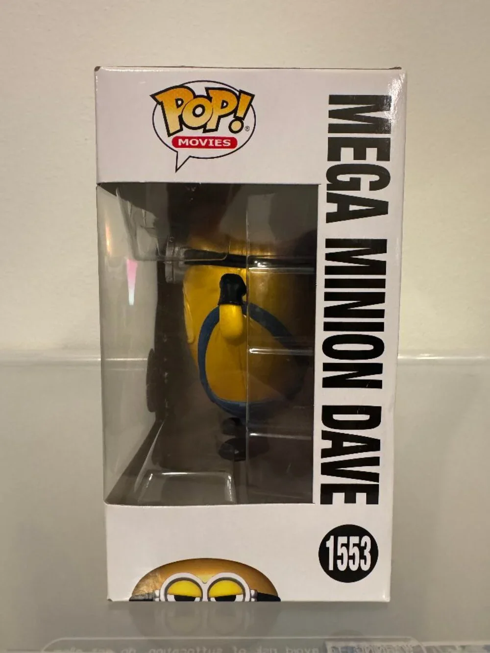 Funko Pop! Movies Despicable Me 4 Mega Minion Dave #1553 Vinyl Figure